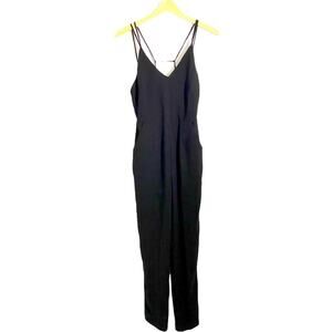Black Strappy Jumpsuit, Size 6* (Please See below)